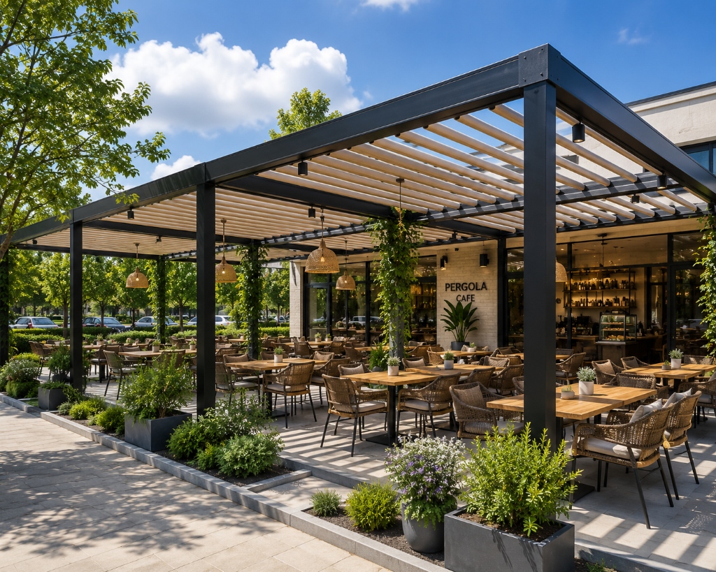 Solutions Enhancing Outdoor Space Usage in Restaurants and Cafes
